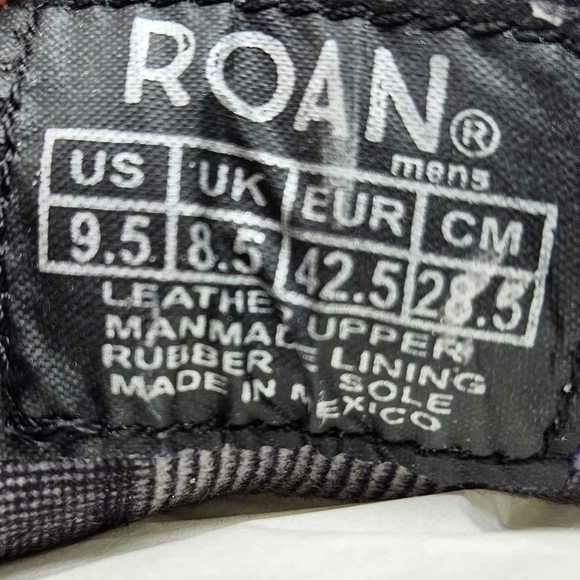 NWB Mens Roan Tobias shoes size 9.5 main image 9
